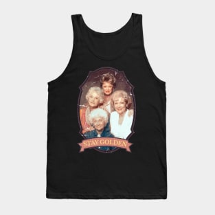 golden girls vintage photo Tank Top